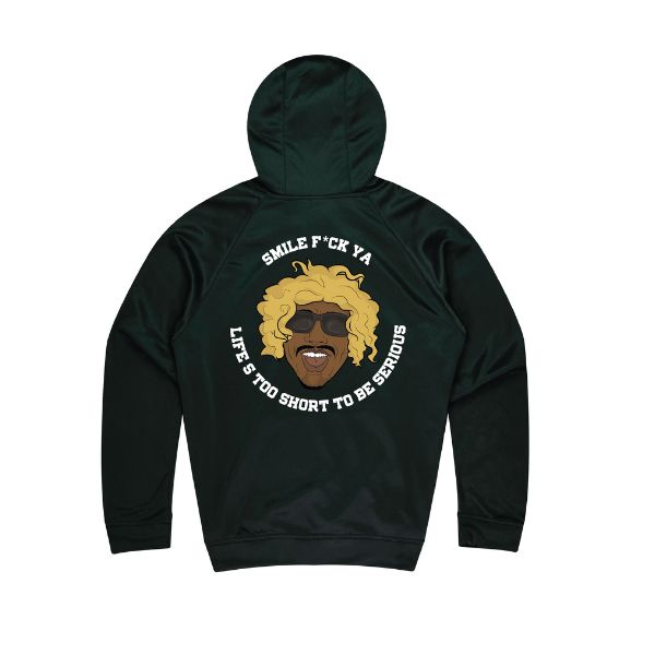 Bush Tucker Bunjie: Smile F*ck Ya Polyester Hoodie